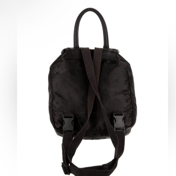 MCM Visetos Nylon Drawstring Backpack- Like New!! price back up in march❤️❤️ - Picture 3 of 12